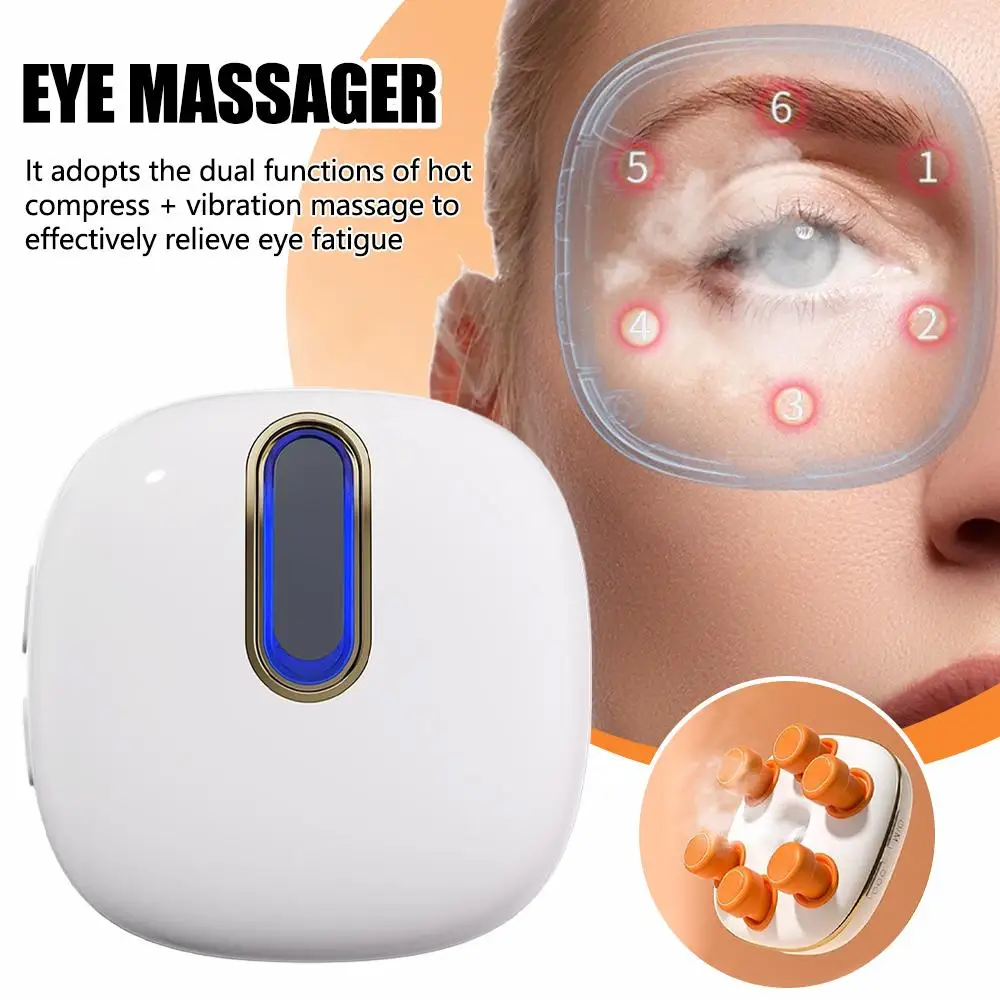 Masajeador de ojos humidificador atomizador eléctrico limpieza de ojos belleza Masajeador relajación salud vibrador Masajeador ojo eléctrico Moistu S4Z3