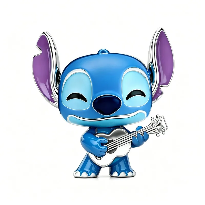 925 Silver Pendant Of A Little Monster Holding Gift Box And Mouse Driving, Suitable For Diy Bracelets Women's Birthday Gifts