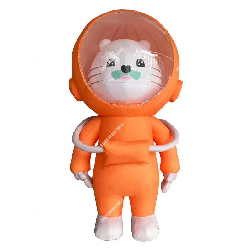 Oxygen Mask Inflatable Tiger,Cartoon Astronaut Tiger Model,Event Advertising Inflatable Decoration