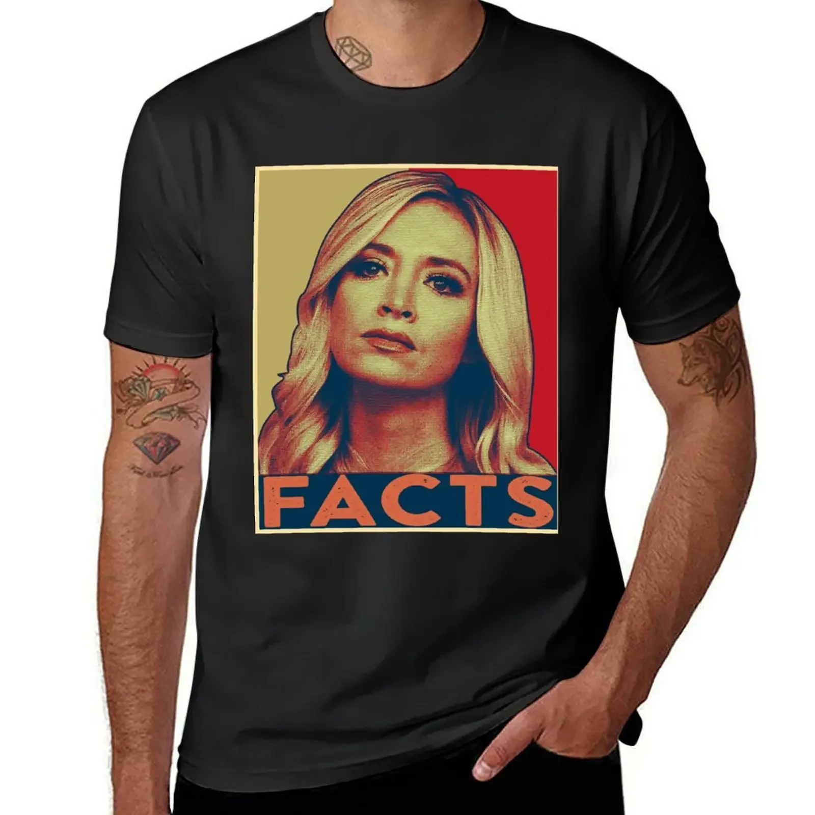 Woman Kayleigh McEnany White House Serectery Kayleigh Facts T-Shirt vintage sports fans luxury clothes men