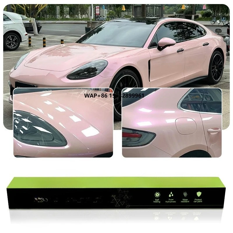 

Розовая УФ-стойкая пленка-хамелеон для защиты кузова автомобиля, тонирующая, антицарапийная, виниловая, меняющая цвет, в продаже