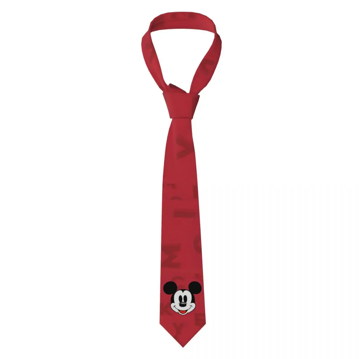 

Mickey Mouse Cute Cartoon Anime Pattern Neckties Unisex Fashion Polyester 8 cm Classic Neck Ties for Men Daily Wear Cravat Gift