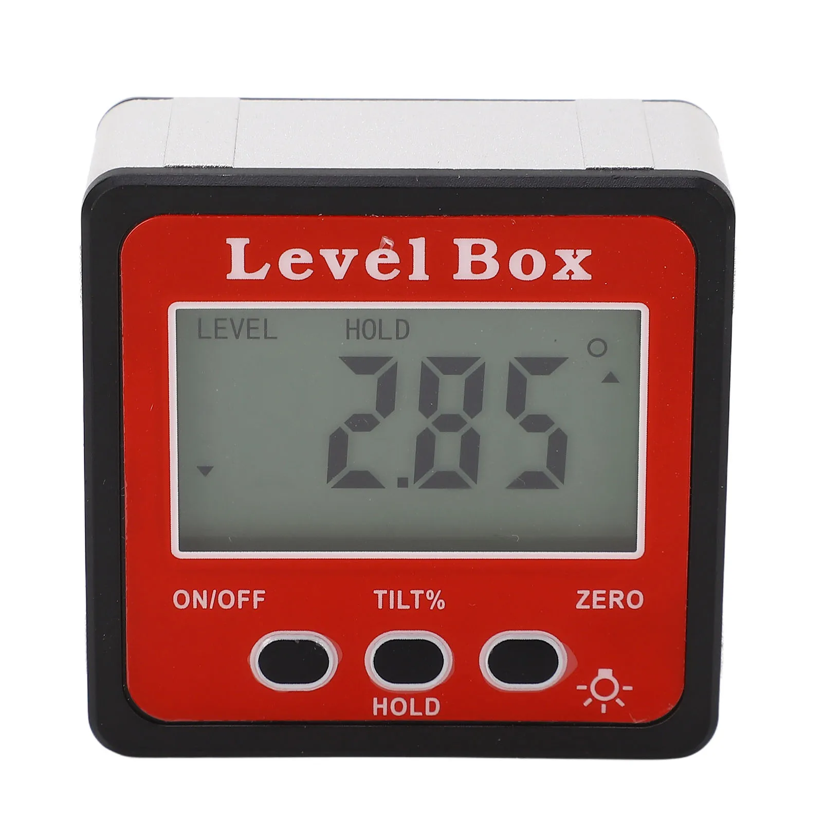 Digital Angle Gauge Level Box Accurate Magnetic Portable Size Protractor Inclinometer for Woodworking Construction Machinery