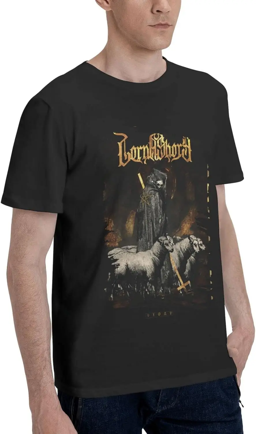 Lorna Shore T Shirt Mens Summer Tee Casual Short Sleeve Shirts