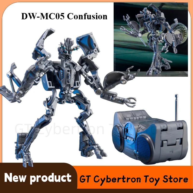 

[IN STOCK SOON] Transfiguration Toy Dr. Wu DW-MC05 Disc Master Confusing DJ Master Small Scale Mobile Robot Model Toy