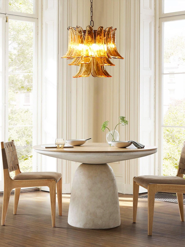 

Golden Time Dimmable LED Glass Series 2026 Chandelier Hanging Lamp Lustre Suspension Luminaire Lampen For Living Room