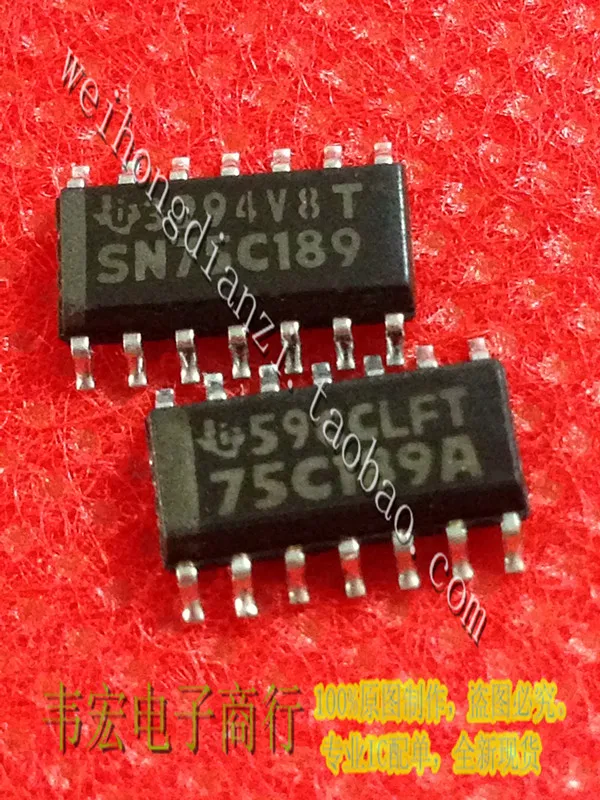 Entrega.SN75C189DR SN75C189 SN75C189ADR 75C189A Grátis