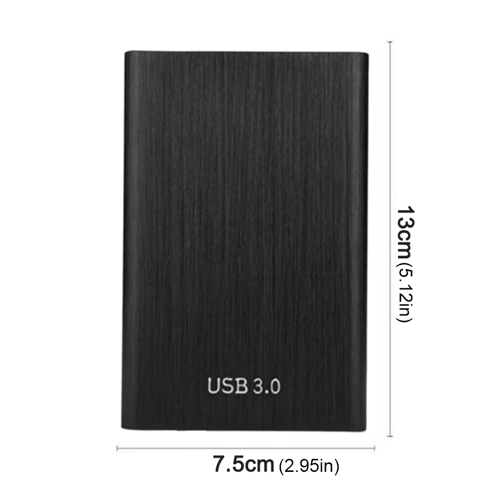 กล่องใส่ฮาร์ดดิสก์พกพา USB 3.0 ขนาด 1TB สำหรับฮาร์ดดิสก์ภายนอก 2.5 นิ้ว วัสดุโลหะ แบบเสียบใช้งานได้ทันที