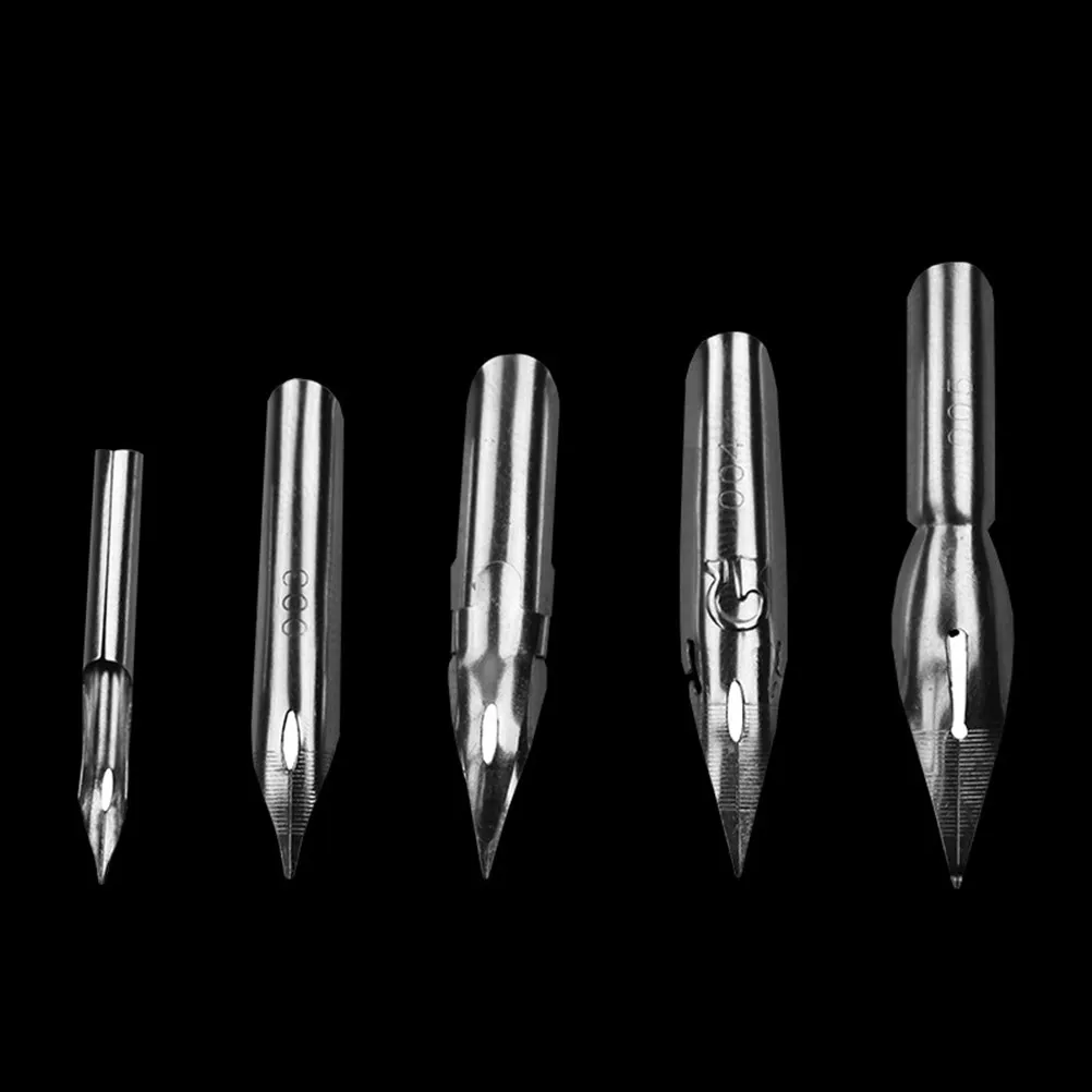 

1Set Cartoon Dip Pen Set Black Plastic Holder Pen Nib Rubber for Artists Lettering Calligraphy Sketching Drawing