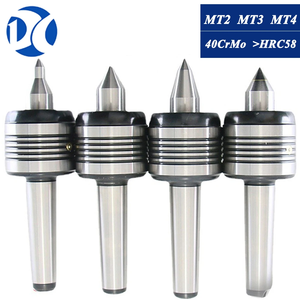 Morse Top Center MT2 MT3 MT4 MT5 tokarka CNC centrum obrotowe standardowe podwójne stożkowe głowice na żywo centrum Morse\'a obracające się