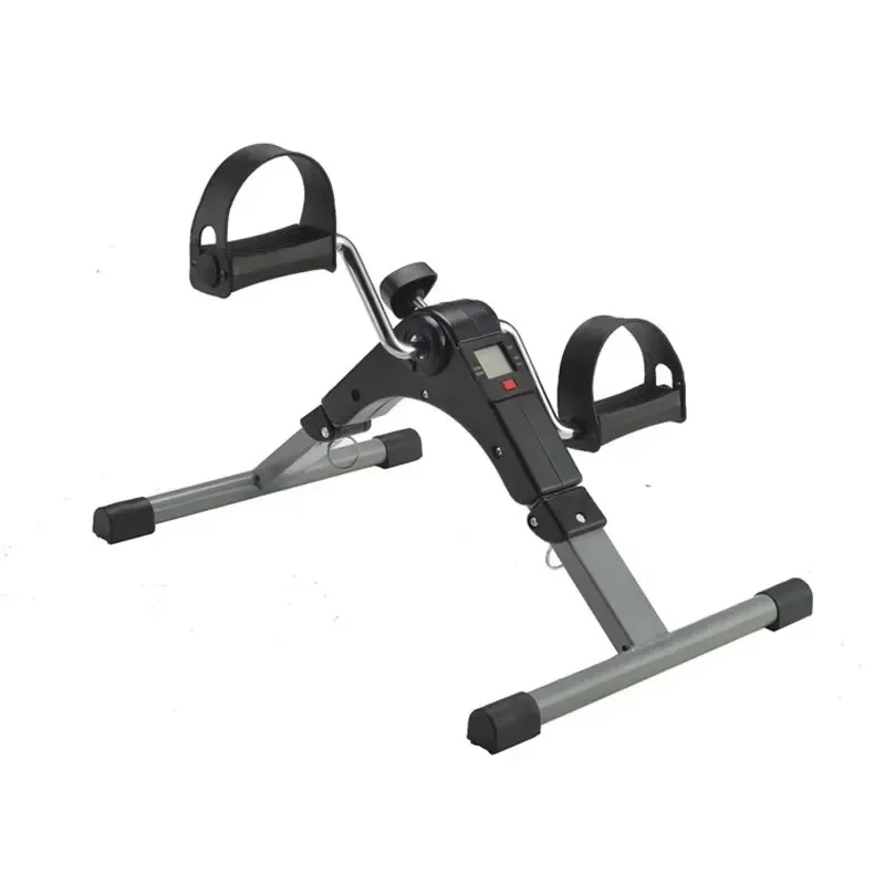 Mini Folding Exercise Bike Indoor Pedal Cycle Portable Fitness Equipment Home Gym Leg Trainer Compact Stepping Machine for