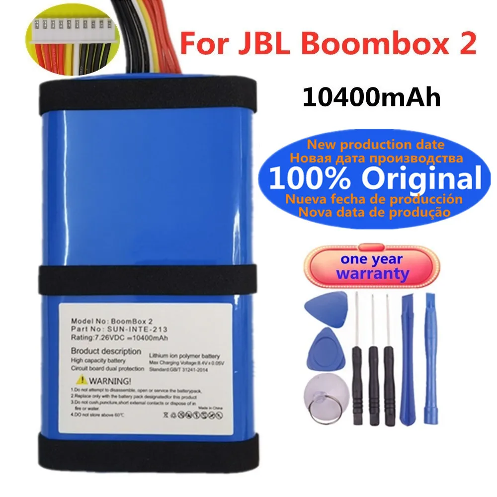 New Original Speaker Battery For JBL Boombox 3 2 1 Boombox1 Boombox2 Boombox3 Special Edition Bluetooth Audio Battery Bateria