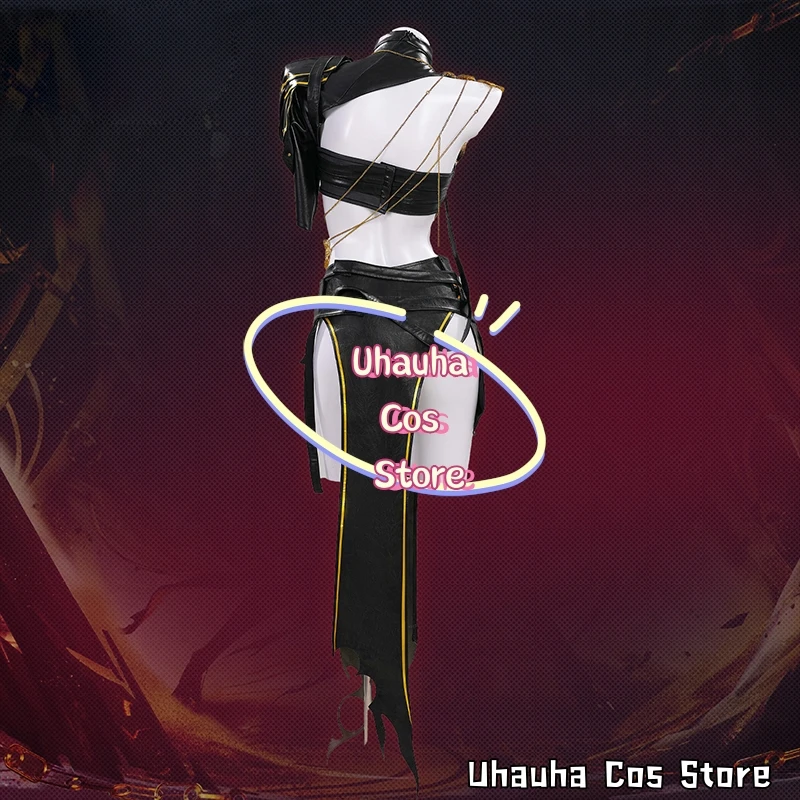Game Path to Nowhere Synex Cosplay Costume {Uhauha Cos}Sexy Dress Cloak Headwear Full Set Women's Halloween Costumes Disguise