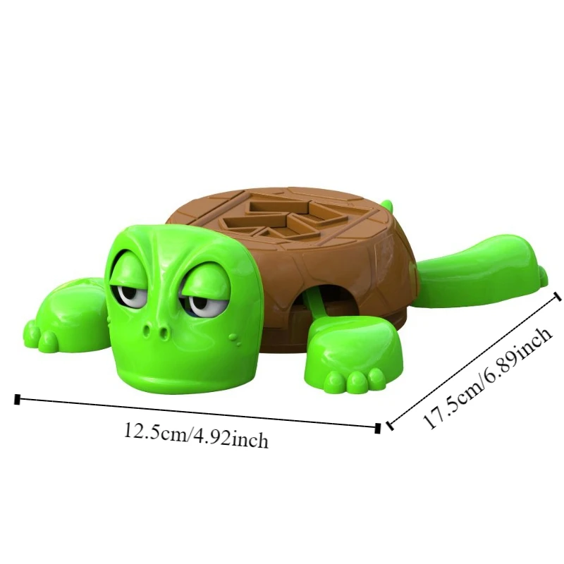 DIY Assembly Turtle Cell Phone Bracket Press Frightened Turtle Panicked Turtle Coaster Anti-scald Gaping Eyes