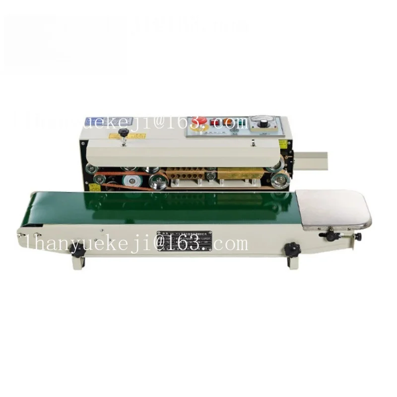 Máquina selladora automática de película FR-770, máquina selladora continua, máquina selladora de bolsas de plástico y papel de aluminio para alimentos.