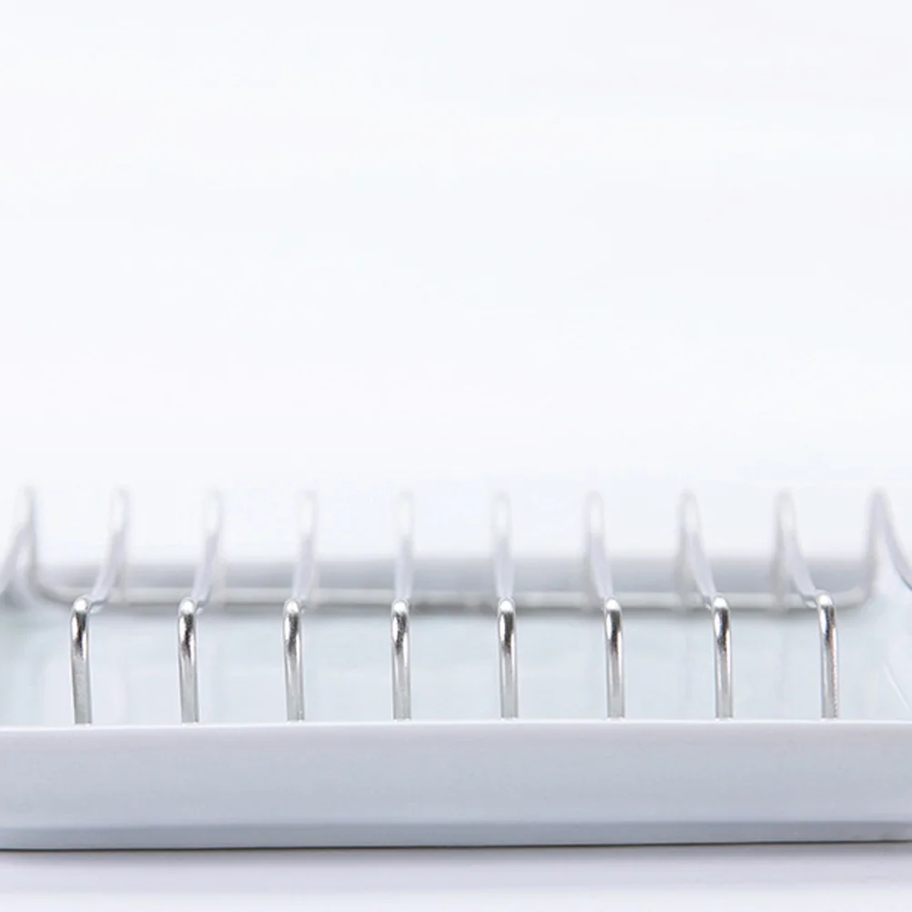 

Ceramic Soap Holder White Draining Tray for Shower Bathroom Tub Countertop Soap Case Long Life Usage Minimalist Style