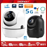 Q4 Network Camera Smart Home 1080P HD Security Camera Automatic Tracking Network Wireless Monitoring Night Vision 5G WiFi Camera