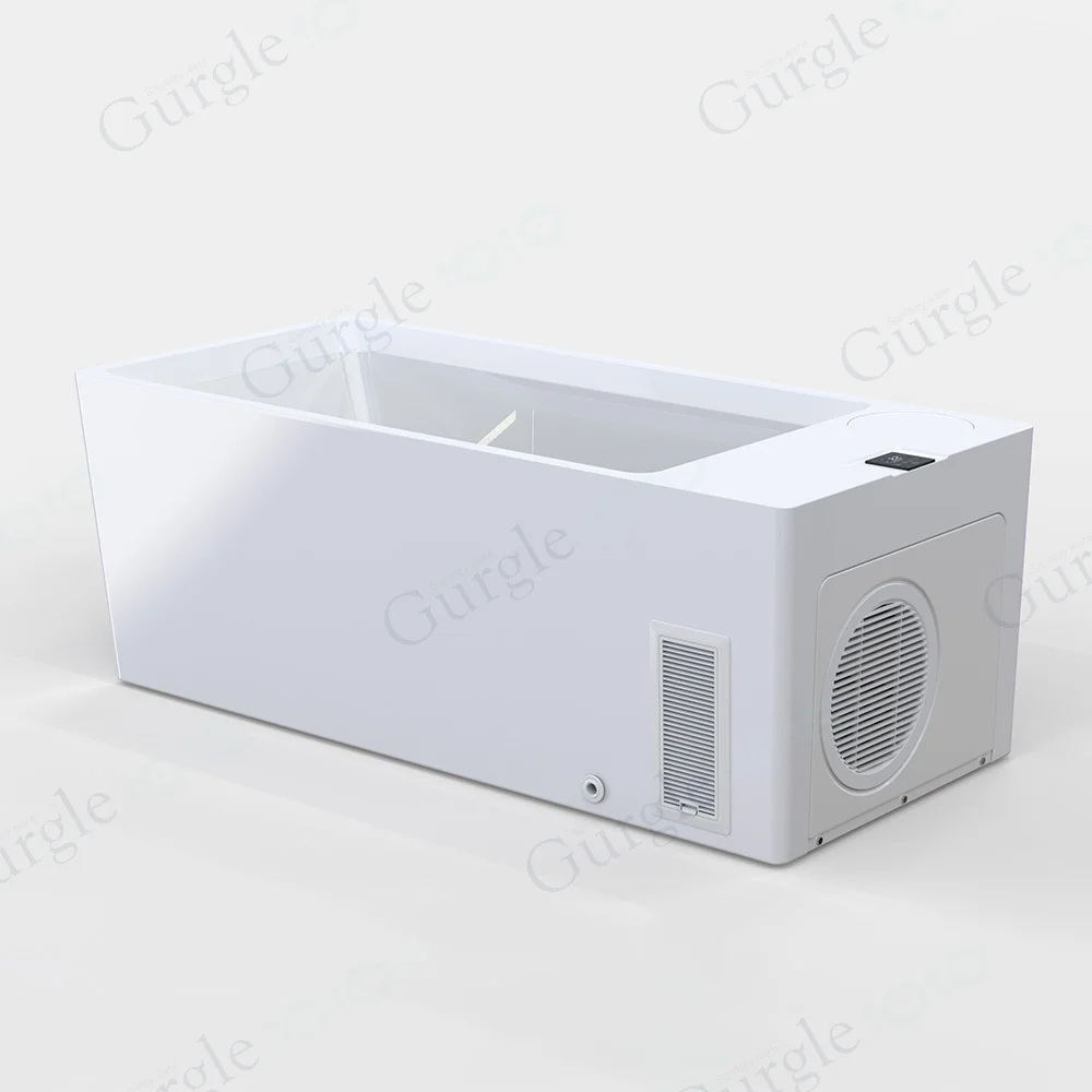 

Hot Sale Athletes Body Recovery Ice Bath Tub Acrylic Massage Cold Plunge All In One Ice Bath With Water Chiller