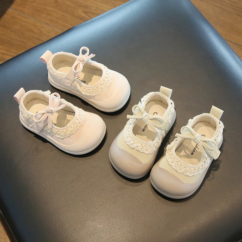 

Kids Walking Shoes Toes Capped Soft Bottom Toddler Flat Shoes Round Toes 2026 Brand New Baby Flats Round Toes Sandals Non-slip