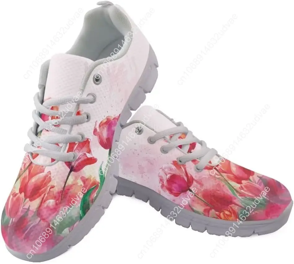 

Lightweight Walking Shoes For Women Ladies Athletic Workout Casual Shoes Comfort Footwear Trainers Mesh Shoes Lace-up Te