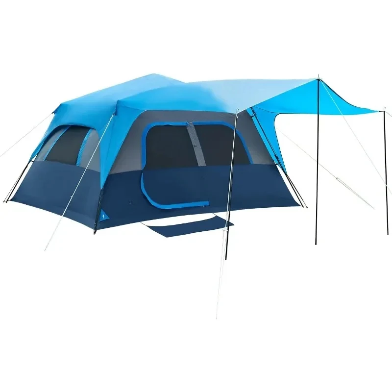 

Instant Cabin Tent, Easy 60 Second Setup Family Tents for Camping Pop up Camping Tent Large Waterproof Tents for Outdoor Camping