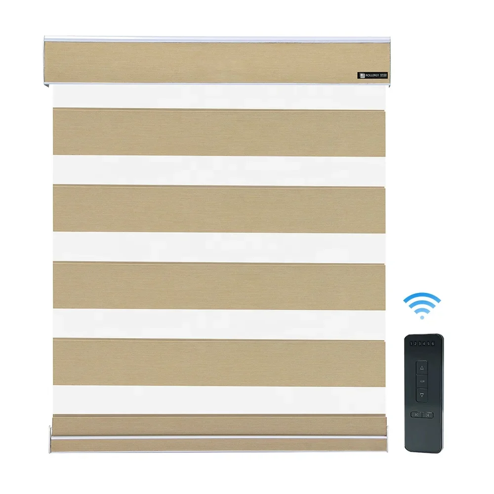 

# Hot Battery Motor Powered Motorized Smart Blinds Cordless Automated Roller Zebra Motorized Blinds Shades