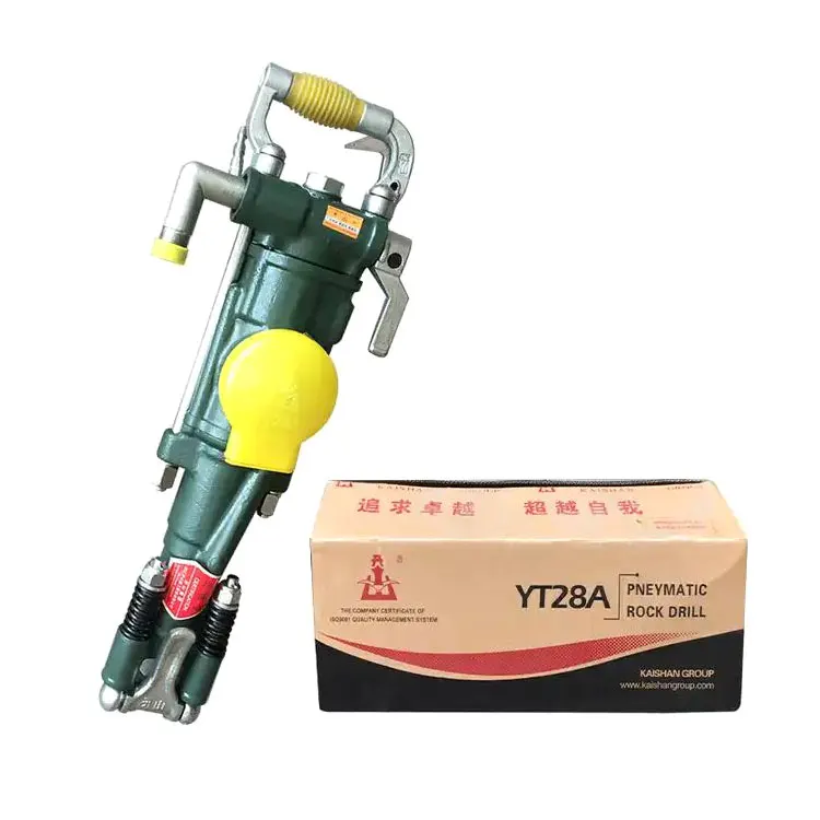 Factory Price Kaishan Brand YT28 Air Leg Jack Hammer Mining Powerful Portable Pneumatic Jack Hammer