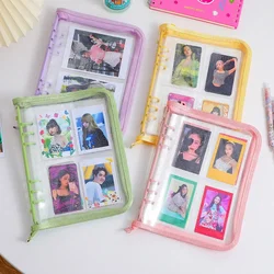 A5 Kpop Binder Photocards Diy Photocard Collect Book Idol Polaroid Album Scrapbook Kpop Álbum de fotos Diario Cuaderno Carpeta de tarjetas