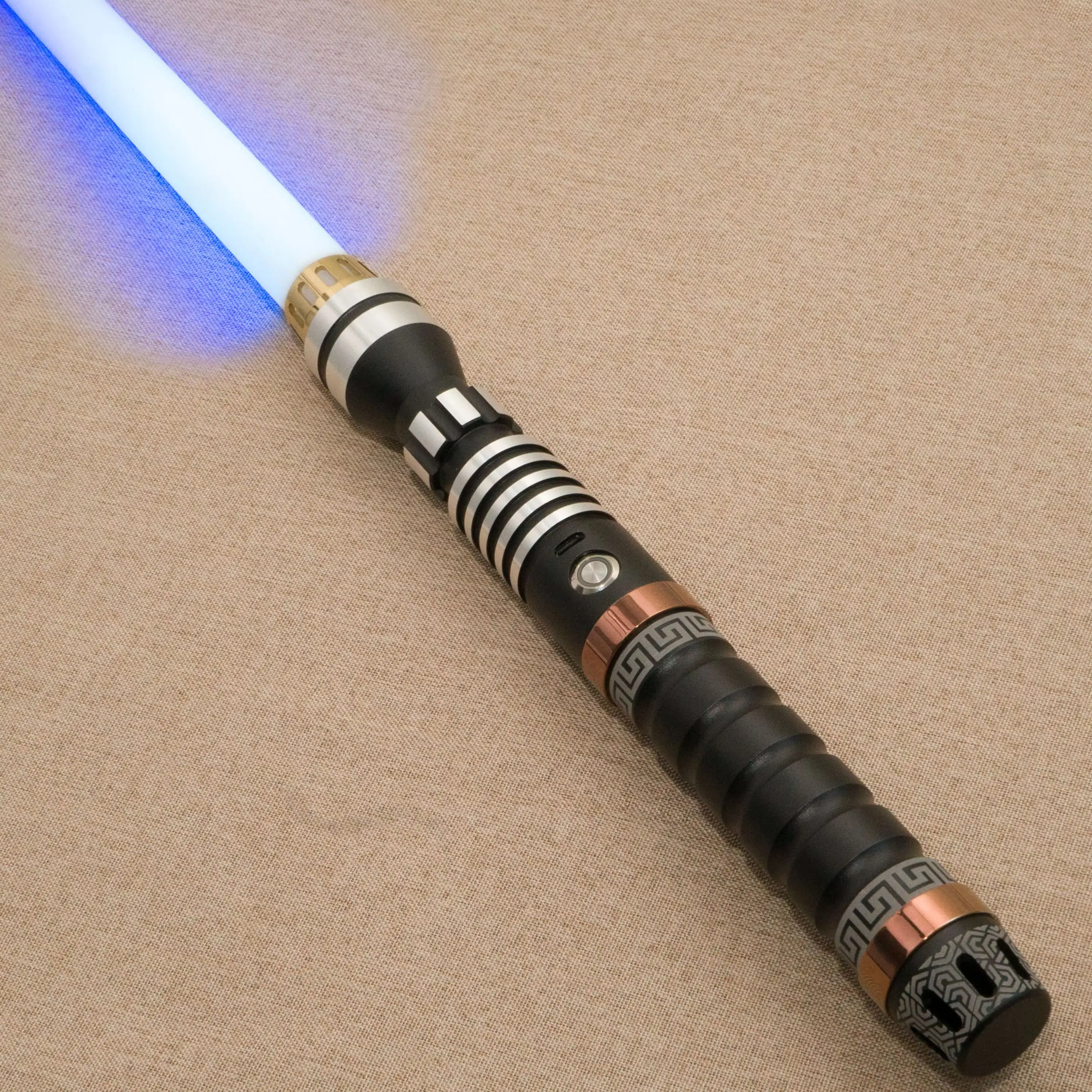 

Lightsabers Neo Pixel Engraved limited edition Smooth Swing Heavy Dueling Metal Hilt Led Strip Blade Cosplay Toys Laser Sword