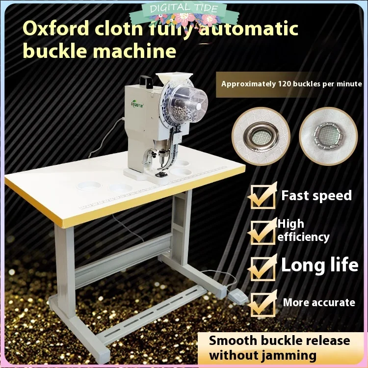 

Automatic Foot Press Iron Eyelet Punching Machine for PVC Food Package Bags Gift Paper Bags Button Punching Equipment