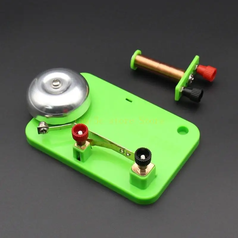Campana vibratoria eléctrica para educación temprana, modelo juguete STEM 11x8cm, equipo enseñanza física para D0UA