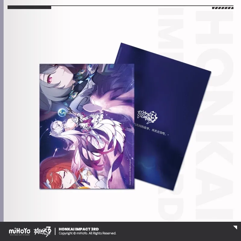 Oficjalna miHoYo Honkai Impact 3 Oryginalna kolekcja anime Oryginalny zestaw rysunków Vol.3 Gra Otoczenie Prezent świąteczny