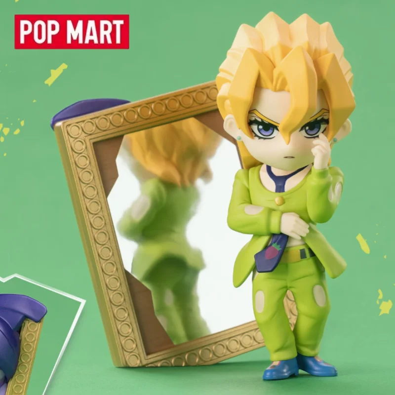 

POP MART GONG JOJO's Bizarre Adventure Golden Wind Series слепая коробка игрушки аниме фигурка украшение для рабочего стола сюрприз Mystery Box