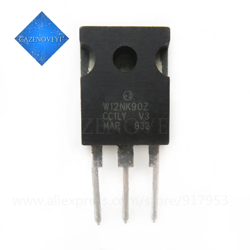 

VANXV 5pcs/lot STW12NK90Z W12NK90Z TO-247 11A 900V In Stock