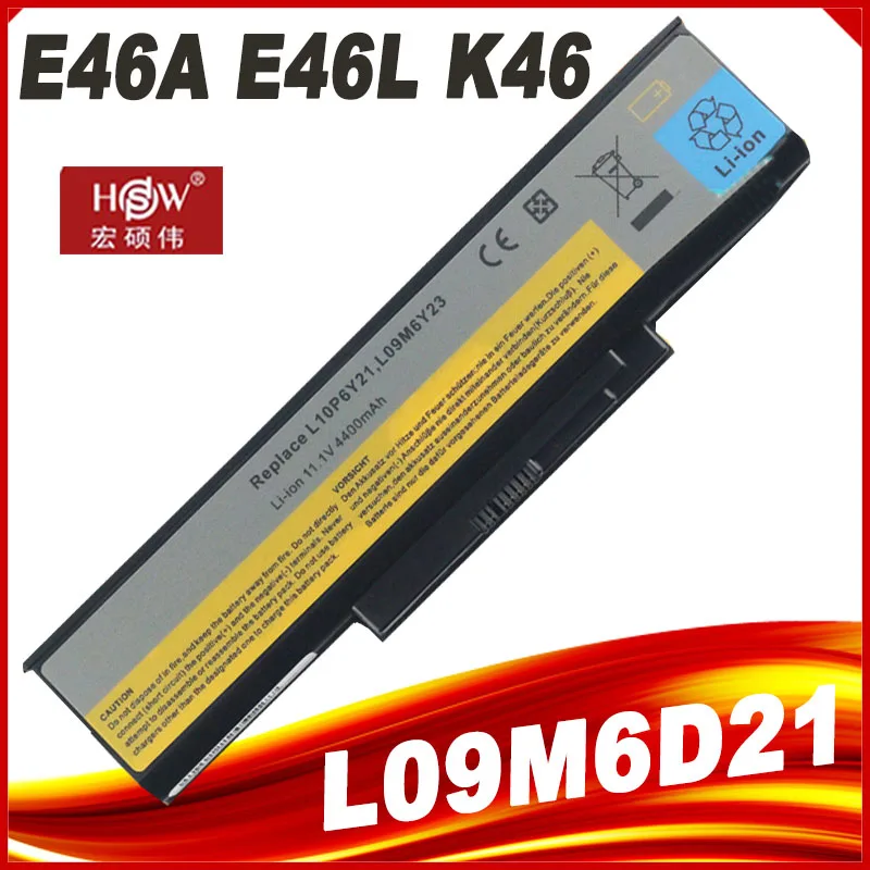 

Laptop Battery For Lenovo E46 K46 E46A K46A E46L E46G L09M6Y23 L09M6D21 L09P6D21 L10P6Y21