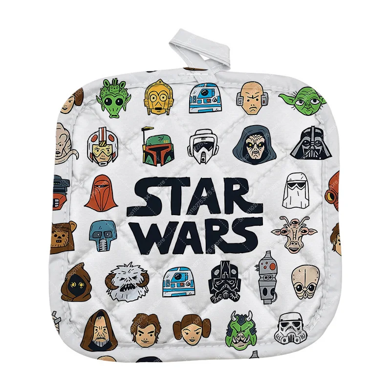 Accesorios Creativos para Aislamiento Térmico, Posavasos con Diseño de Anime Star Wars, Salvamanteles con Estampado de Moda, Mini Salvamanteles de Dibujos Animados, Regalo 2026