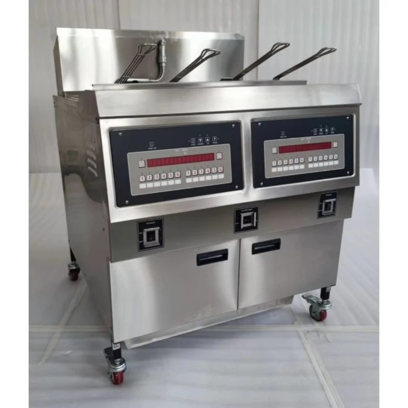 Customized Deep Fryer For Snacks Multi Purpose Commercial Fryer For Spring Rolls Samosa Fried Dough Snack Making for Fried Chips