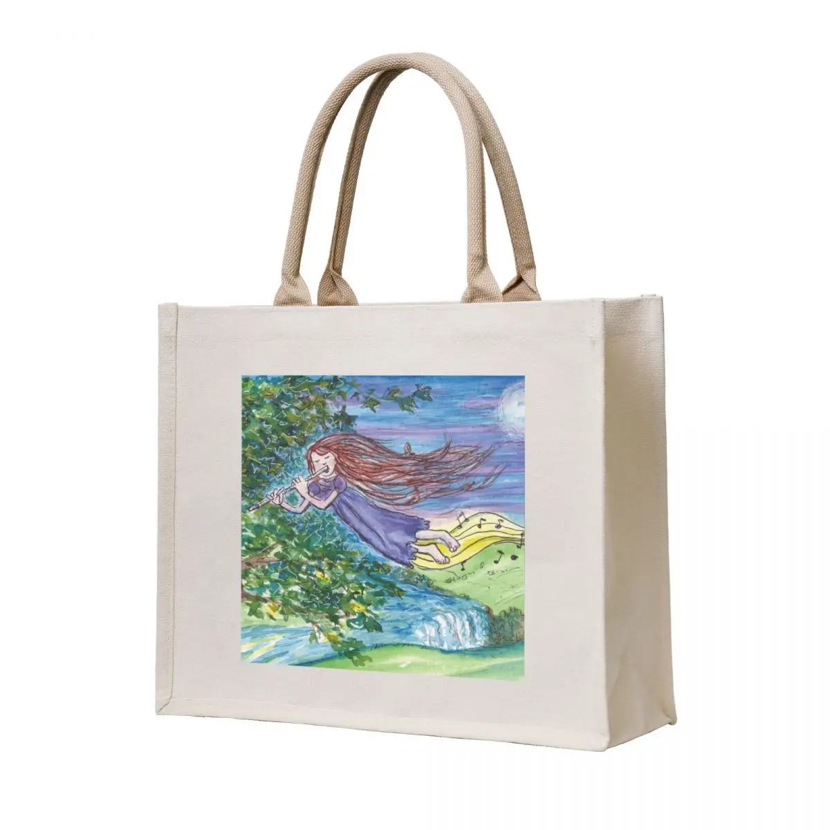 

Music in the Moonlight Tote Bag reusable shopping bags sacs de shopping bags for women