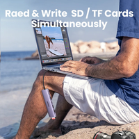 UGREEN CM195 Revodok USB C Hub Laptop 7 in 1 USB C Dongle 4K 100W PD Charging Type C Card Reader for MacBook Pro Air iPad