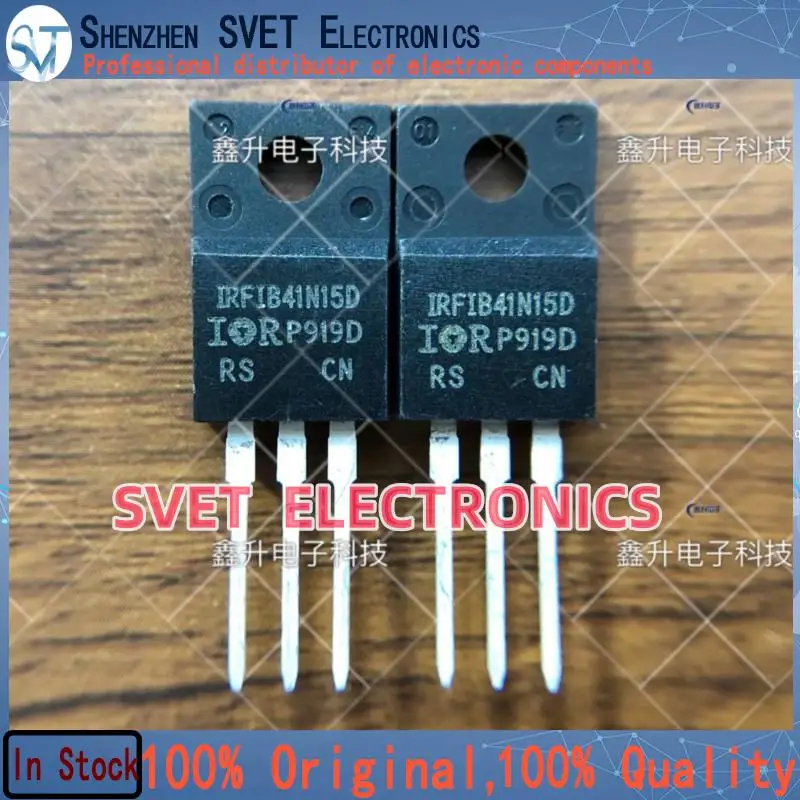 10PCS-50PCS  IRFIB41N15D 150V 41A T0-220F     Quick Delivery  Fast shipping