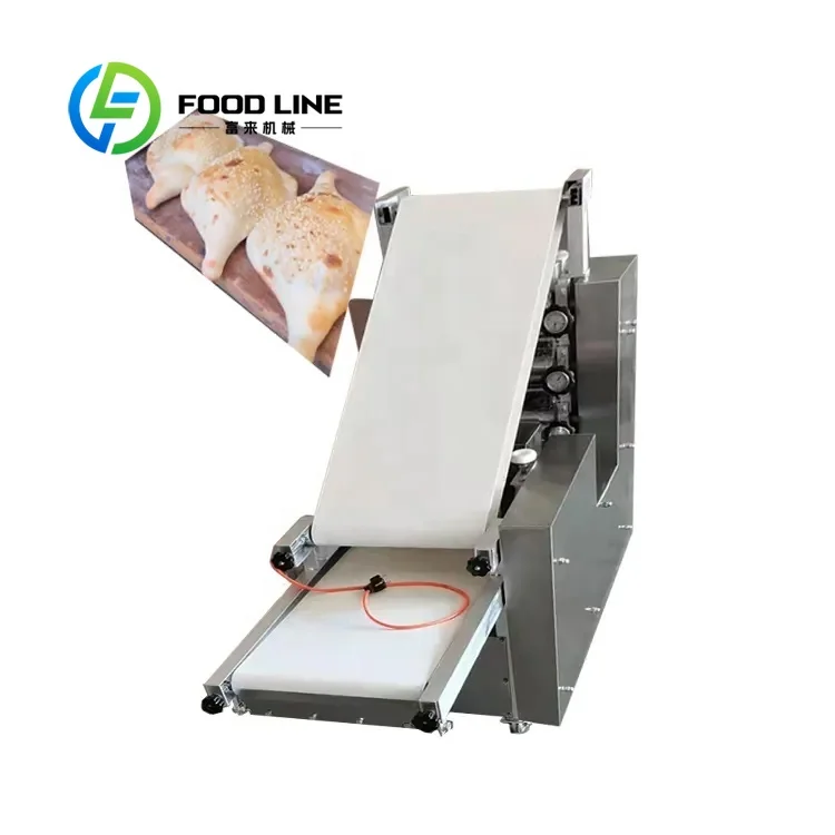 

Commercial Automatic Tortilla Pita Samoon Iraqi Bread Roti Maker Pizza Chapati Making Machine Arabic Pita Bread Machine