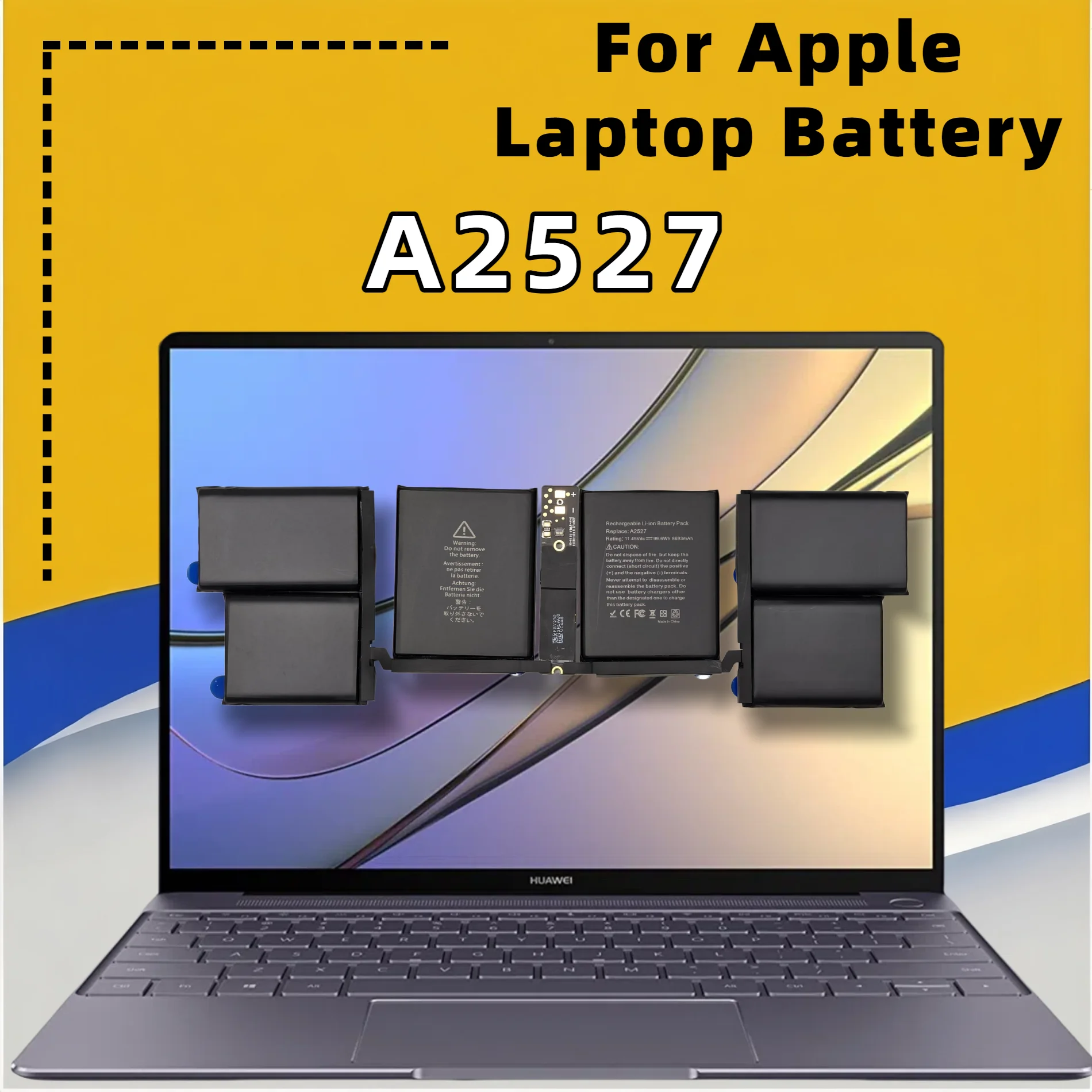 

Аккумулятор FRLESUI A2527 для ноутбука Apple MacBook Pro 16'' A2485 (конец 2021 г.) MK183LL/A MK193LL/A MK1E3LL/A MK1A3LL/A EMC3651