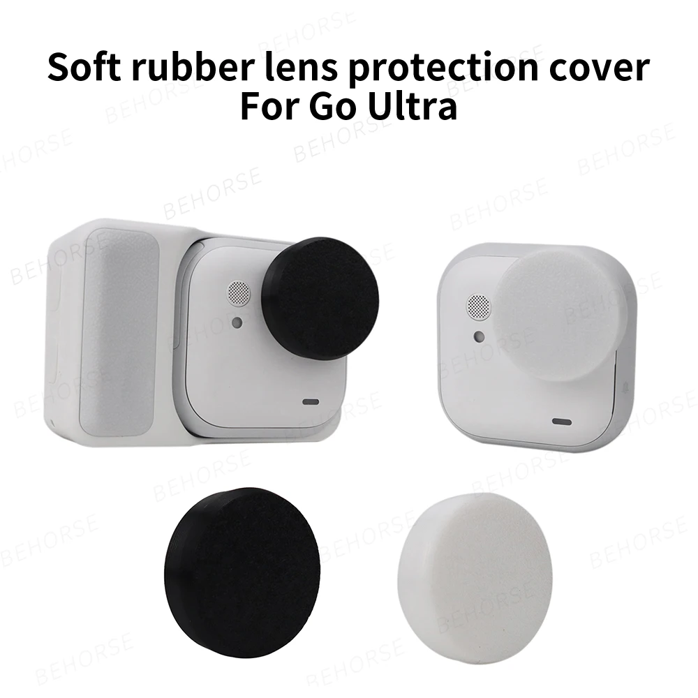 Silicone Lens Cap For Insta360 GO Ultra Lens Protector Anti-Scratch Protective Cover For Insta360 GO Ultra Camera Accessories