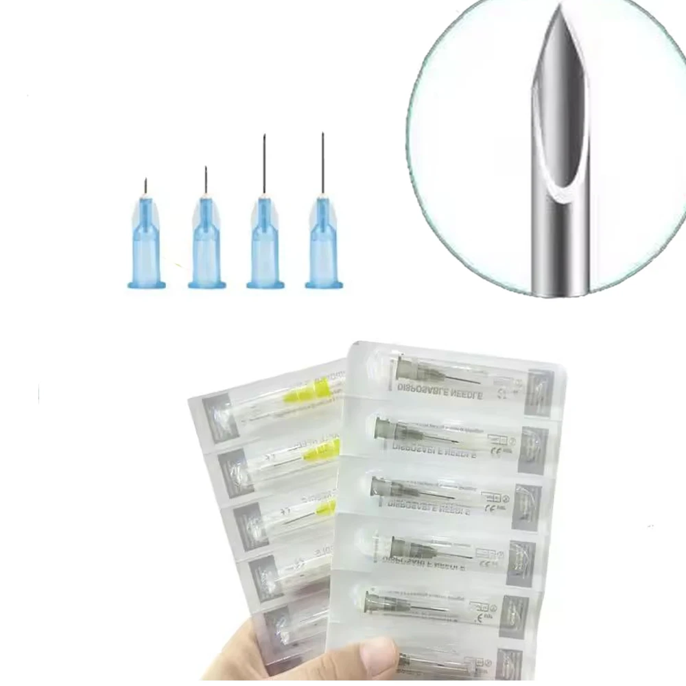High quality sterile syringe accessories painless small needle 25G 27G 29G 32G 31G 30G 34G 4mm disposable stainless steel