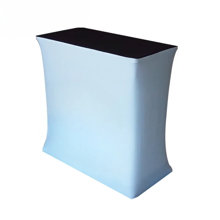 Promotional Display Stands tension fabric Counters High Quality Promotional podium Table