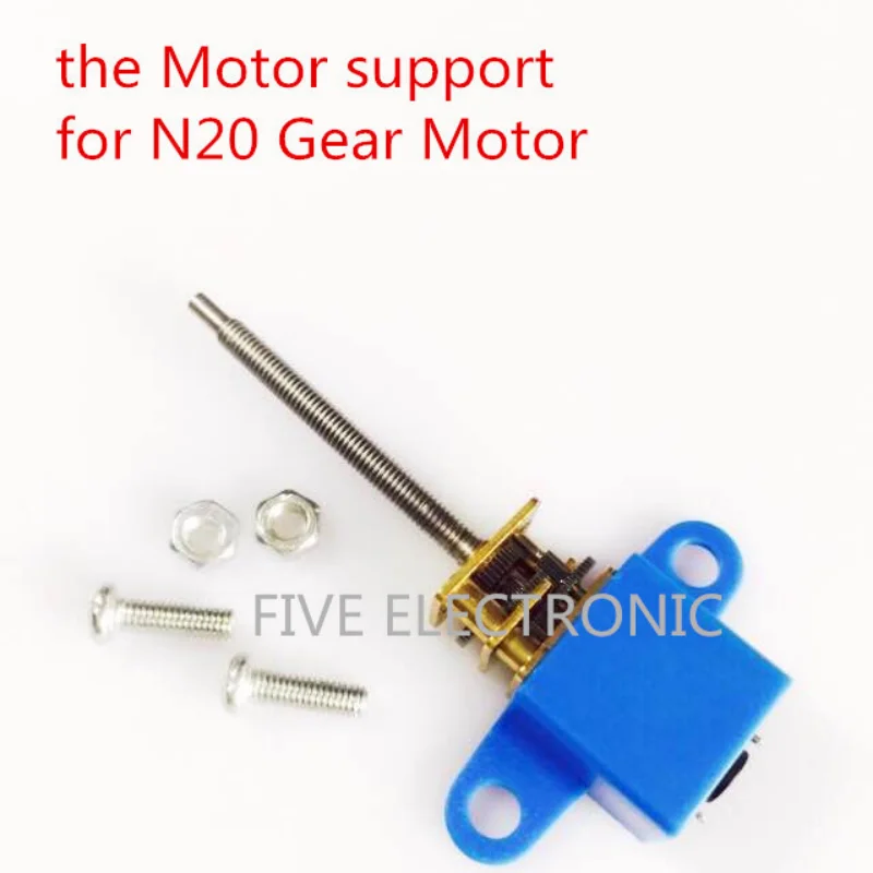 5PCS/Lot FREE SHIPPING! For N20 Gear Motor The Motor Support  With Free M2.5 Screw & Nut.RC Accessories The Plane Motor Support