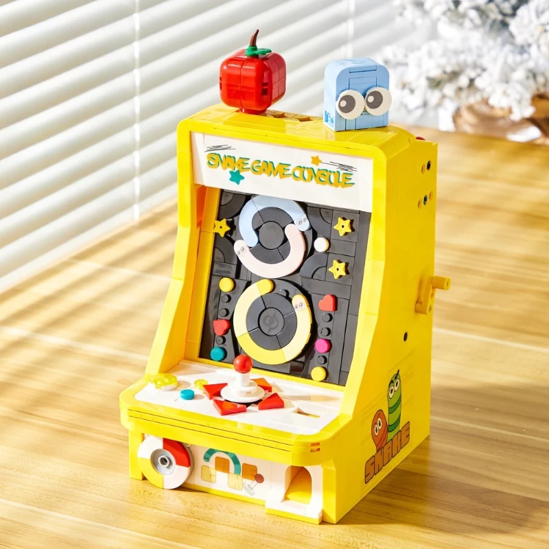 뱀 게임기, 어린이 교육용 블록 장난감, 소년 소녀를 위한 생일 선물