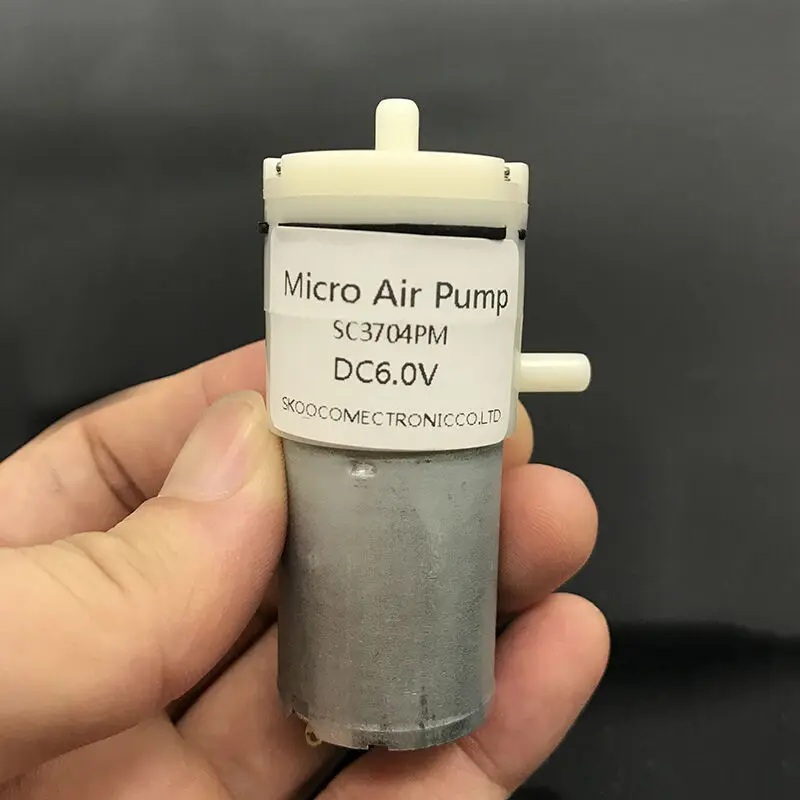 Small Volume Self-priming High Vacuum Air Pump DC 6V 12V Mini 370 Motor Micro Negative Large Pressure Suction Pump Large