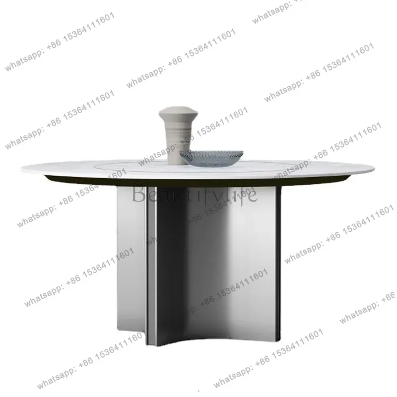 Factory Direct High-end Dining Tables Restaurant Villa Luxury Dining Tables Stone Slab Nice Durable Home Furniture Tavoli Da Pra