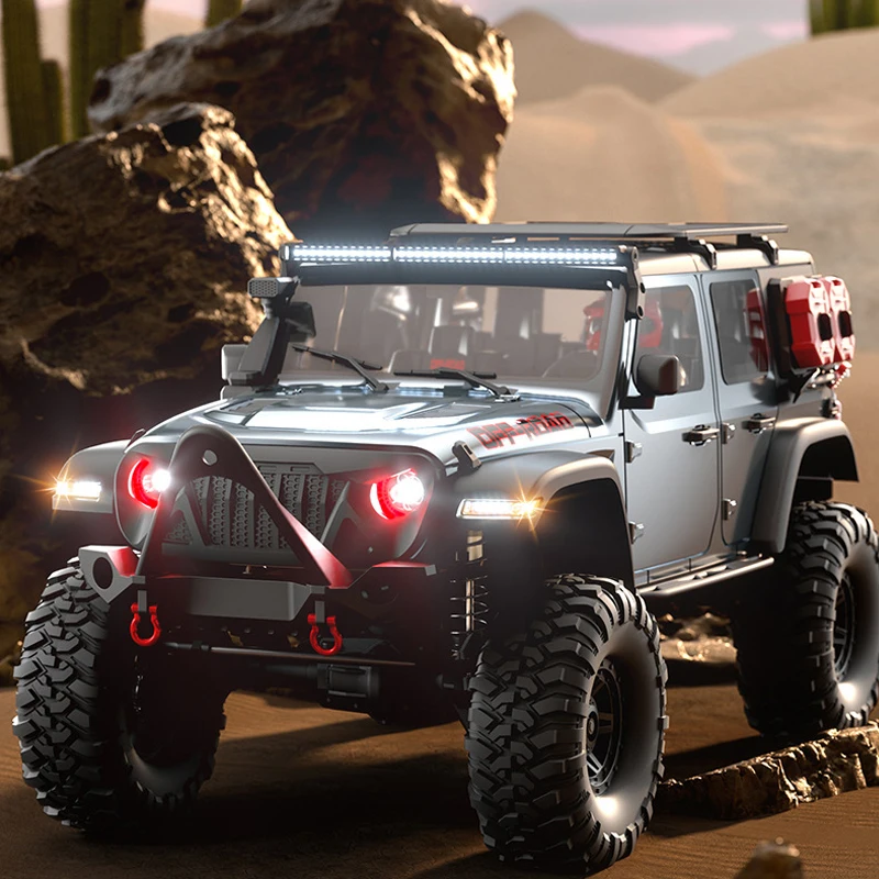 

HB R1001RC Гусеничный 1/10 Радиоуправляемый автомобиль 4WD RTR HB R1002 со светодиодом 2,4G Электрическая лебедка с дистанционным управлением Дифференциал Внедорожник RC Автомобиль